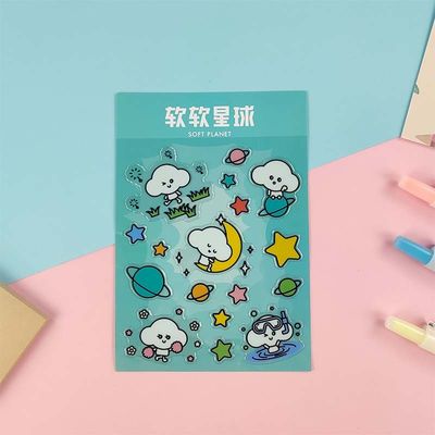 Promotional Gifts Cartoon Animated Stickers Glossy PET PVC Vinyl Sticker