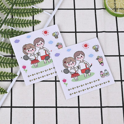 CMYK Vinyl Cartoon Stickers 0.025mm PVC Label Sticker Reward Luggage